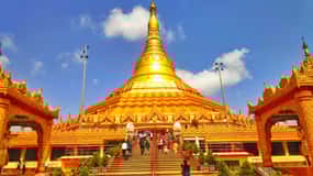 Mumbai: Cavernas Kanheri e Templo do Pagode Dourado