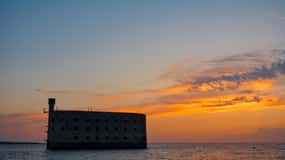La Rochelle: Fuerte Boyard al atardecer