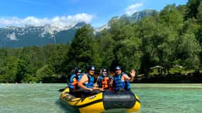 Bovec: Kinder Adventure Rafting sul fiume Soča + foto GRATIS