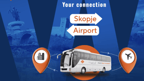 Skopje: Bezahlbarer und bequemer Transport vom/zum Flughafen