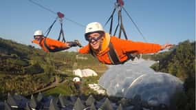 Cornwall: Eden Project Zip Wire Experience