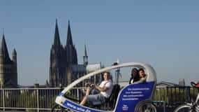 Köln: Rickshaw byrundtur perpedalo