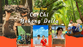 Cu Chi-tunnelene og Mekong-deltaet – heldagstur fra Ho Chi Minh-byen