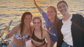 Sorrento Sunset Cruise med aperitif om bord