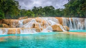 Depuis San Cristobal : Agua Azul, Misol-ha et Palenque