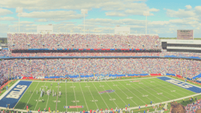 Buffalo: Buffalo Bills fotbollsmatch på Highmark Stadium