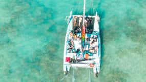 Dakhla Catamaran Tour & Island of the Dragon