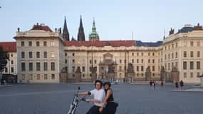 Prague : Visite touristique guidée en trike électrique