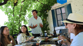 Fra Porto: Douro-dalen med frokost på en vingård og bådtur