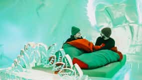 Quebec City: Hotel de Glace (Ice Hotel) Overnight Experience