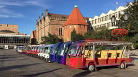 Danzig:Private geführte Stadtführung Sightseeing mit dem Golfwagen