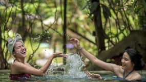 Krabi: Privat varmt kildebad og thailandsk massage-retreat
