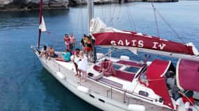 Milos : Round of Milos & Polyaigos Semi Private Sailing Tour