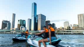 Brisbane: Private Sunset Jetski Tour on the Brisbane River