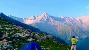 McLeod Ganj: Triund Trek with Manu Adventures India