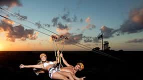 From Playa del Carmen: Tickets to Xplor Fuego Night Park