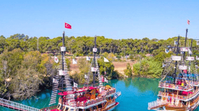 Side: Blue Lagoon Boat Trip with Swimming & Sunbathing