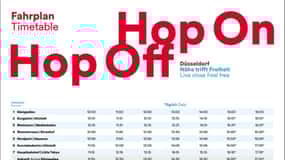 杜塞爾多夫:24 小時隨上隨下車票