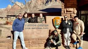 Las Vegas: Zion National Park Group Tour with Lunch