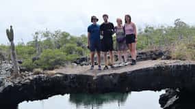 Tour di un giorno di Los Tuneles (Isola di Isabela)