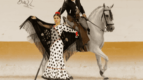 Torremolinos : Spectacle équestre espagnol et option flamenco avec dîner