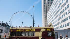 London: London Eye, River Cruise, & Hop-on Hop-off buszos túra