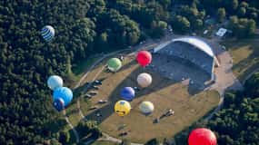 Vilnius: Heißluftballonfahrt über Vilnius oder Trakai