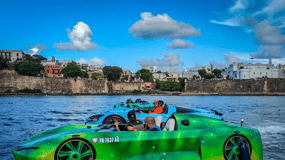 San Juan: Water Jet Car Green Infinity Experience