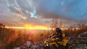 Tirana: Guided Quad Biking Tour