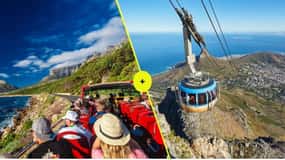 Cape Town: Table Mountain Cable Car, Hop-On Hop-Off Bus Tour