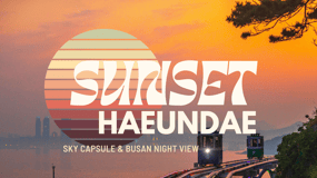 Busan : Sunset Haeundae Sky Capsule & Busan Night view Tour