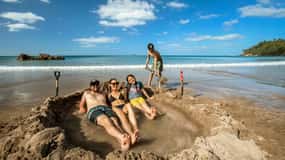 Auckland: Excursão particular às praias, grutas e florestas de Coromandel