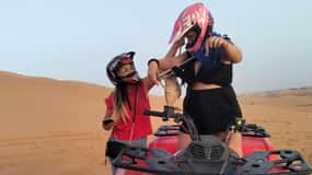 Excursión de 3 días de Ouarzazate a Marrakech por el desierto con camello y quad