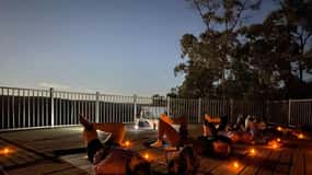 Perth: Sunset Yoga Hike with Light Supper