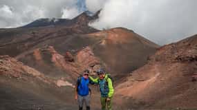 Etna: Guidad vandring i toppområdet från linbanestationen