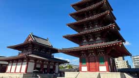 Osaka: Soukromá prohlídka Shitennoji, nejstaršího chrámu v Ósace