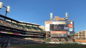 Detroit: Baseballspiel der Detroit Tigers im Comerica Park