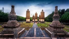 Tour privato alla foresta della pagoda di Yinshan con attività facoltative