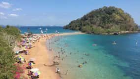 Desde Ciudad de Panamá Pase de un día a la playa de Taboga Island