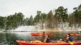 Stockholm: Winter Kayaking, Swedish Fika, and Hot Sauna