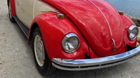 Rethymno: Viaggia con un VW Maggiolino Cabrio per 12 ore