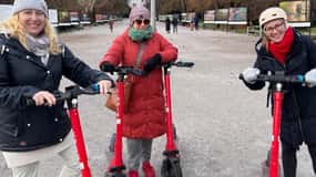 Ljubljana: E-Scooter Tour mit ortskundigem Guide