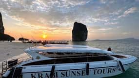7 øer med speedbåd til Twilight Treasures fra Krabi