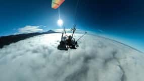 Paragliding Tenerife: Flight from Teide to Puerto de la Cruz