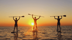Sunrise Paddle Surf in Menorca