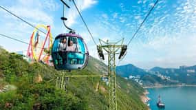 Hong Kong: Ocean Park Entry Ticket & Set Meal at Cafe Ocean