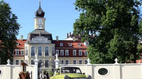 Leipzig: Visita individual ao Trabi com guia de turismo