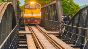 From Bangkok: Kanchanaburi, River Kwai & Erawan Falls Tour