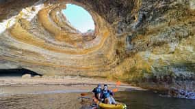 Benagil Kayak Tour: Explore Secret Caves with Licensed Guide