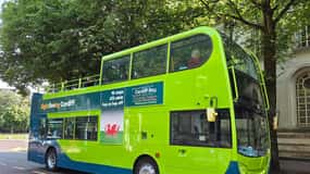 Cardiff: City Sightseeing Open-Top Bus Hop-On, Hop-Off Tour